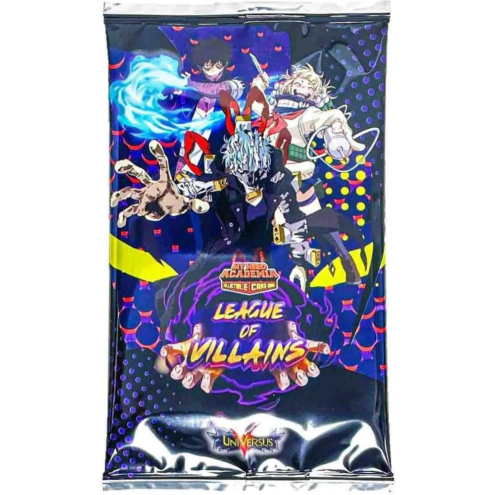 My Hero Academia CCG Series 4: League of Villains First Edition Booster Pack, English